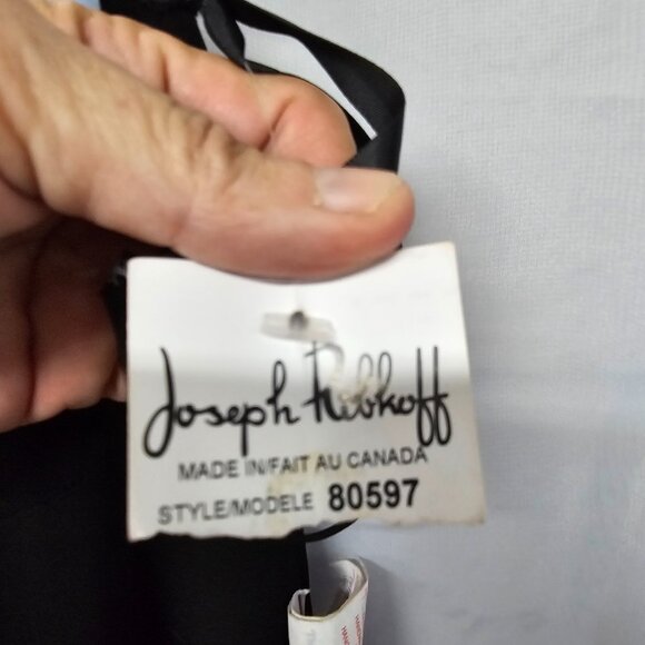 Joseph Ribkoff Skirt Black Midi/Maxi Goth Whimsigoth Fairy Grunge 8 - Picture 8 of 9